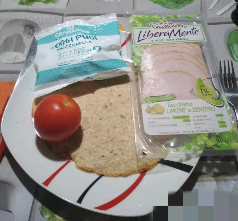 Sempre avanti…. Piadina proteica (al forno, ricetta Dukan é davvero buona! ) c…