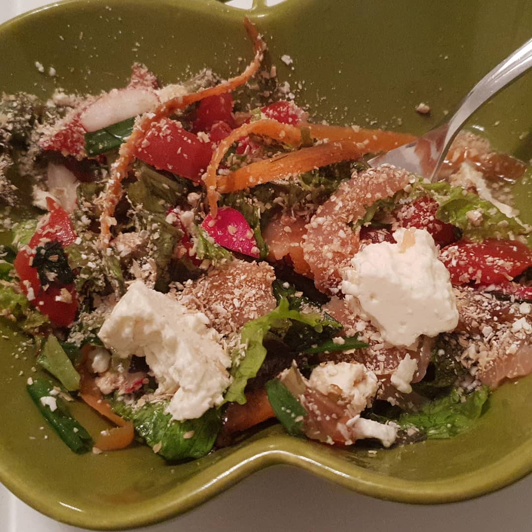 Hayırlı sahurlar.
Iftarda hepsini yiyememiştim yulaf kepeği ekledim…