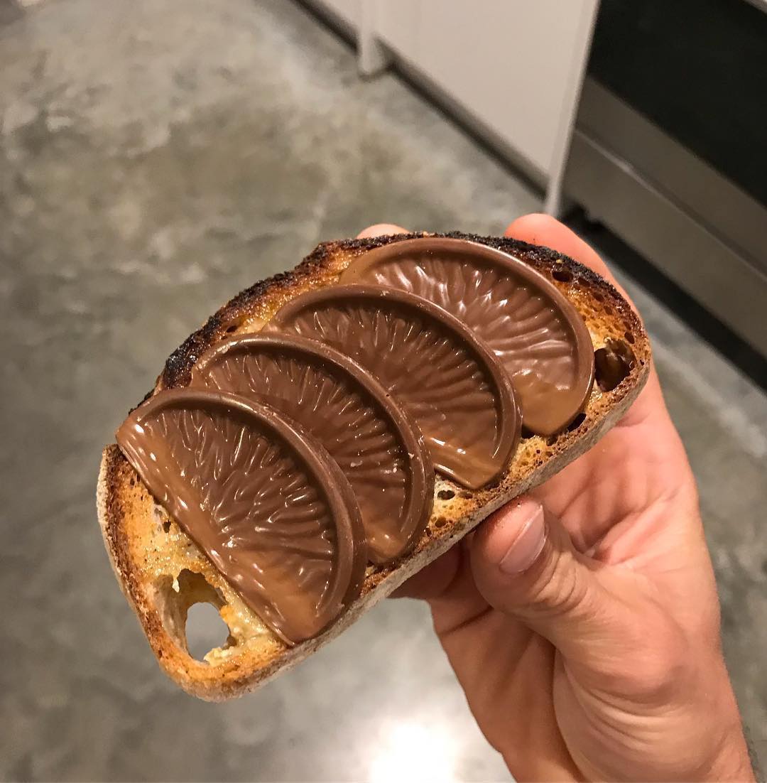 Orange + Chocolate + Toast  Rate it from 1/10
.
‍️Tag a friend who would enj…