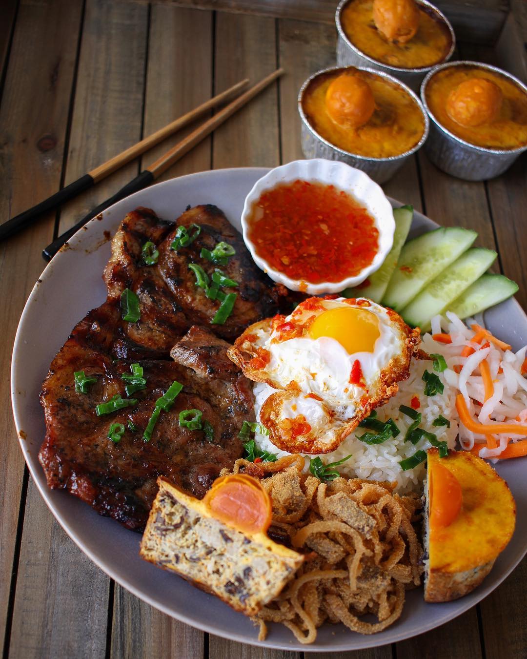 Cơm bì chả thịt nướng ️ Hello IG!! It’s been so long since I last posted! Life h… Cơm bì chả thịt nướng ️ Hello IG!! It’s been so long since I last posted! Life h…