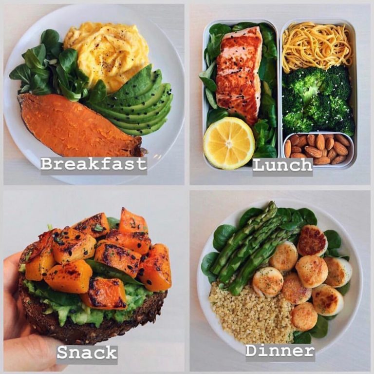 “What I Eat in a Day” Inspo *Swipe for 4 simple but delicious healthy meal plan … “What I Eat in a Day” Inspo *Swipe for 4 simple but delicious healthy meal plan …