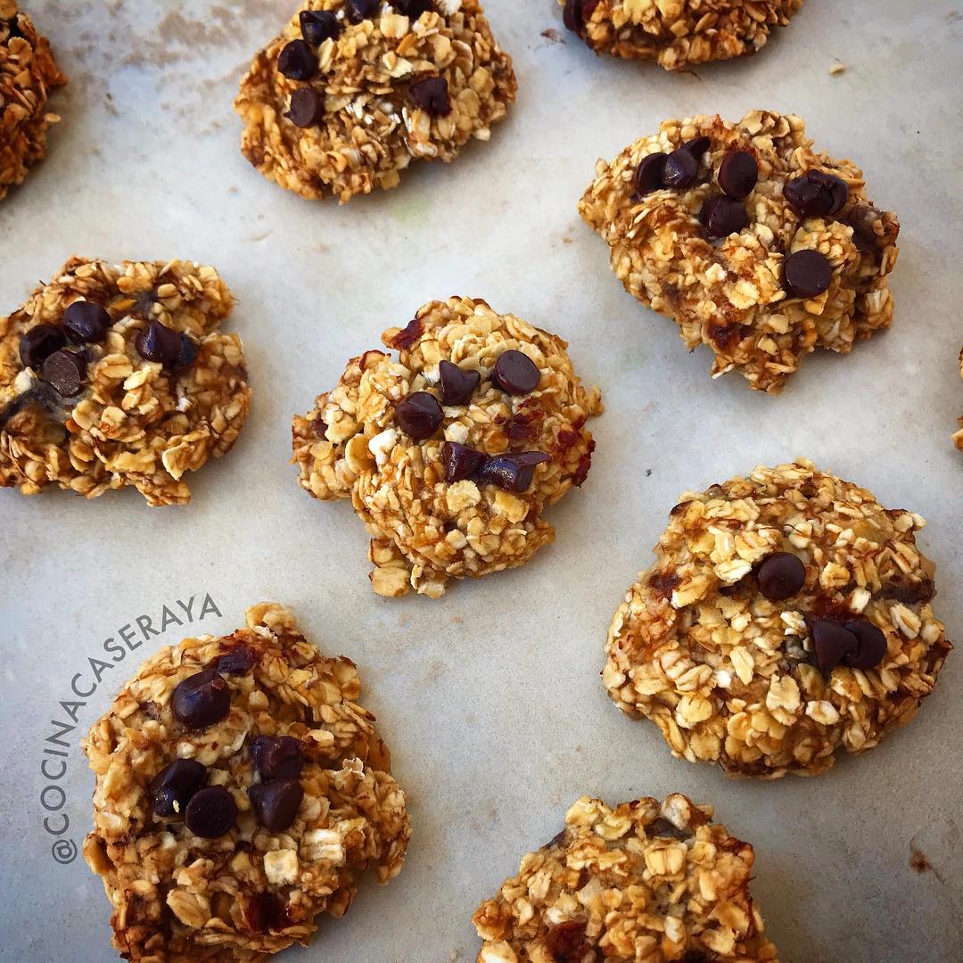 COOKIES SALUDABLES 3 INGREDIENTES ( Si te tentó tocá dos veces la foto ️ ,Guárda…
