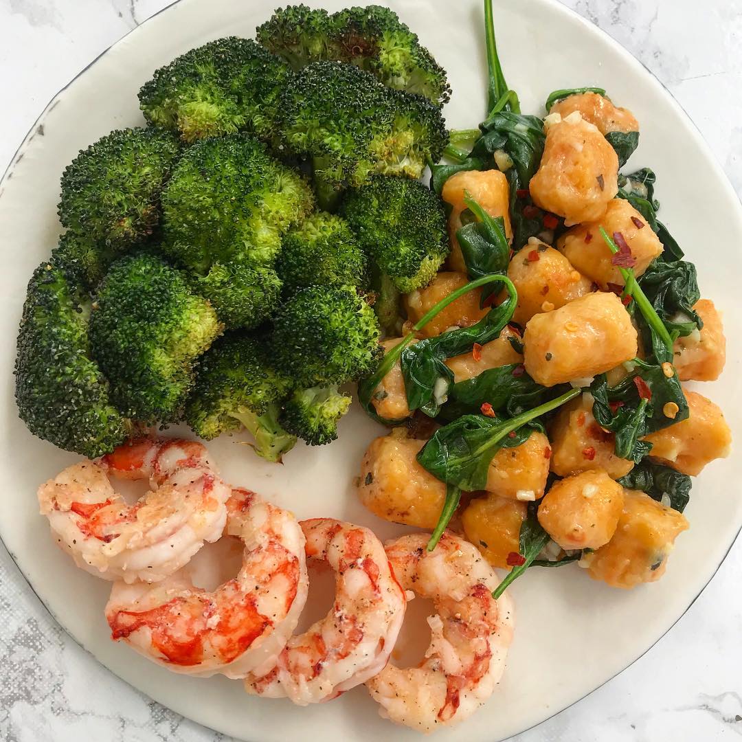 Celebrating making it halfway through the week with this delicious plate – wild …