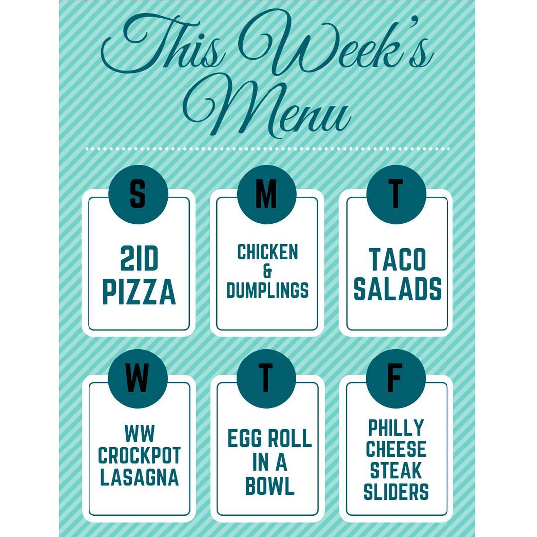 Pre-planning for the week has been key in my weight loss! I don’t always share m…