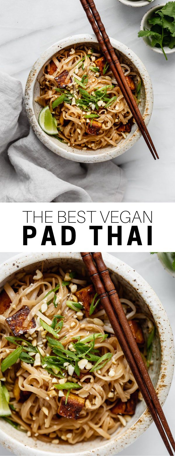 Vegan pad Thai Vegan pad Thai