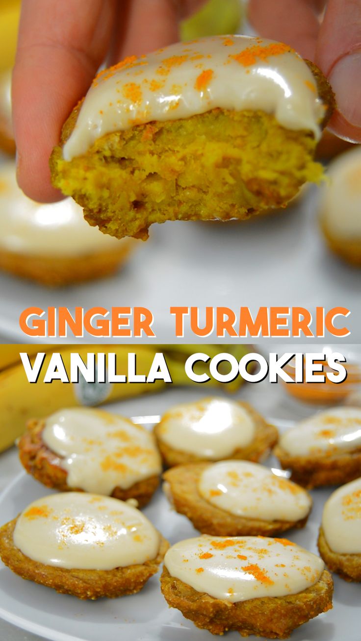 Ginger Turmeric Vanilla Cookies Ginger Turmeric Vanilla Cookies
