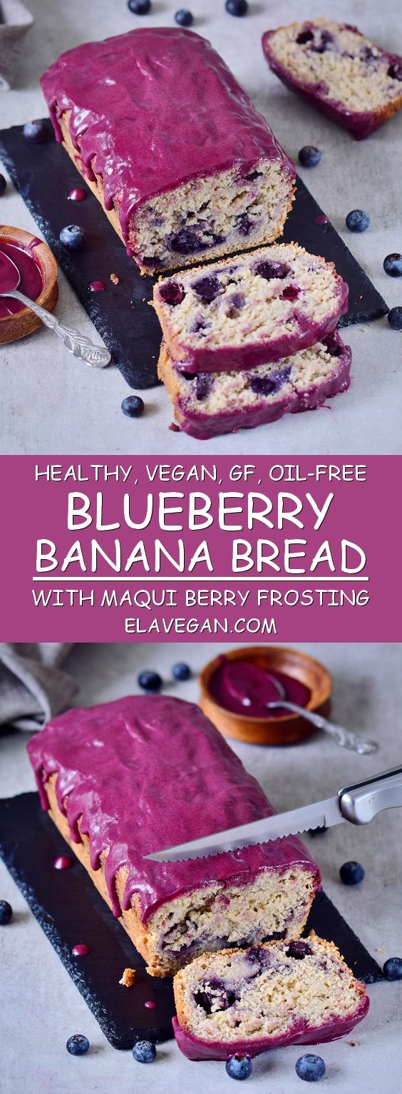 Blueberry banana bread | vegan, gluten-free, healthy – Elavegan Blueberry banana bread | vegan, gluten-free, healthy – Elavegan