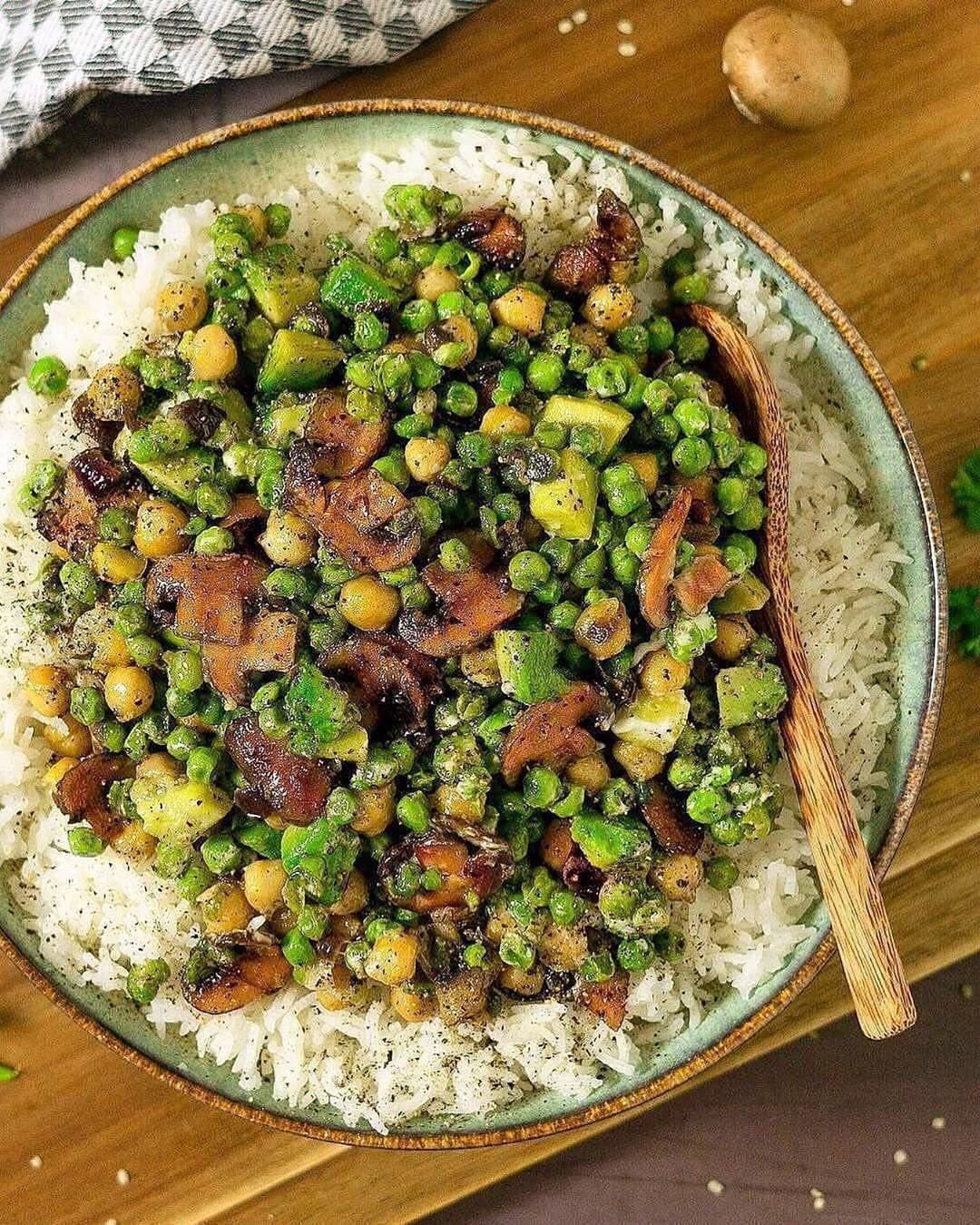 Creamy Stir Fry with Rice