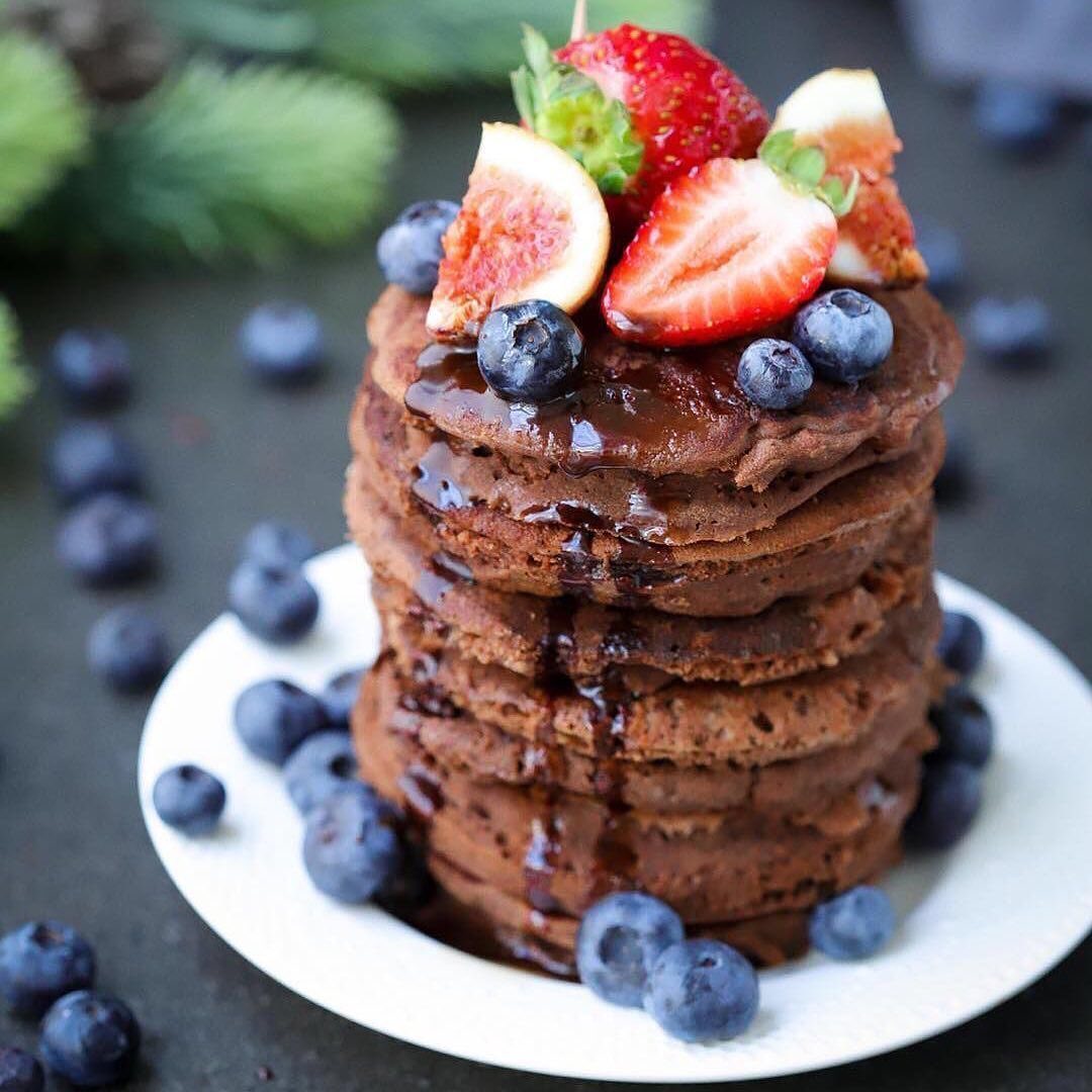Choc Buckwheat Pancake