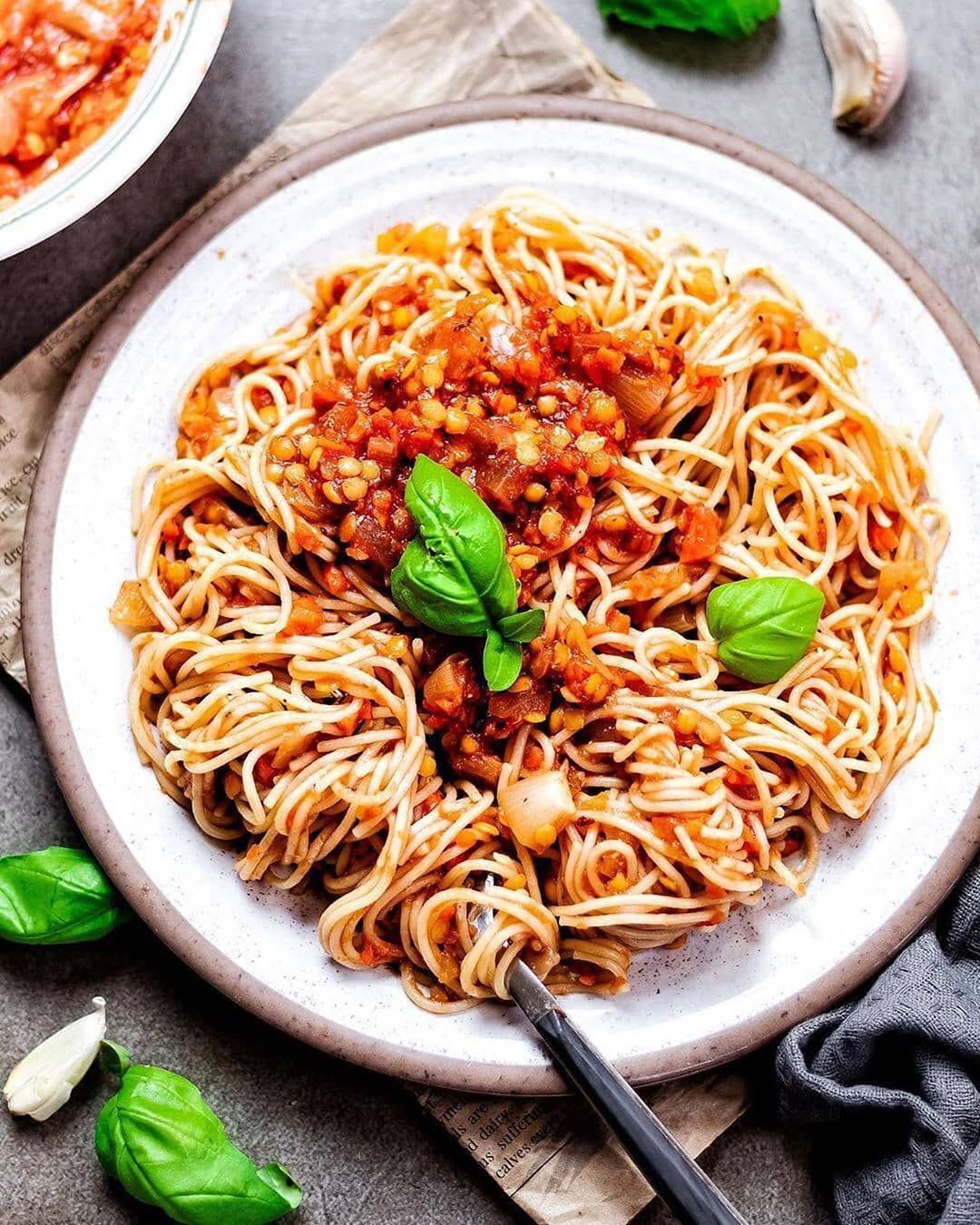 Lentil Bolognese