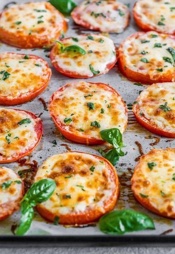 BAKED TOMATOES are a super fast and super easy side dish or appetizer … BAKED TOMATOES are a super fast and super easy side dish or appetizer …