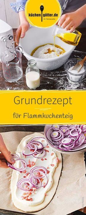Basic recipe Flammkuchenteig