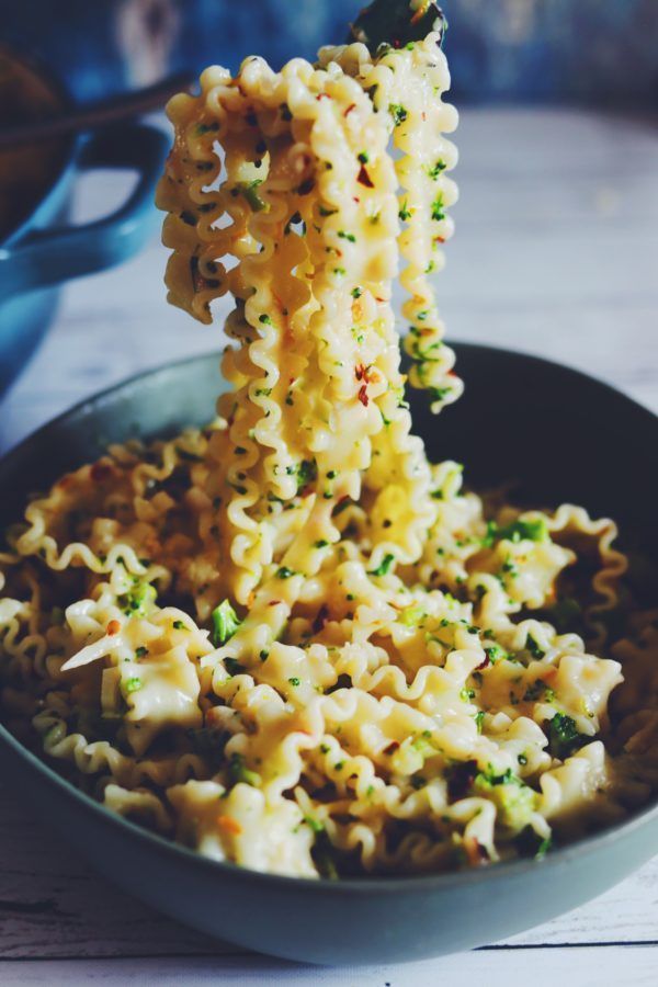 Broccoli and Garlic Pasta with Parmesan, Red Pepper Flakes + Lemon Broccoli and Garlic Pasta with Parmesan, Red Pepper Flakes + Lemon