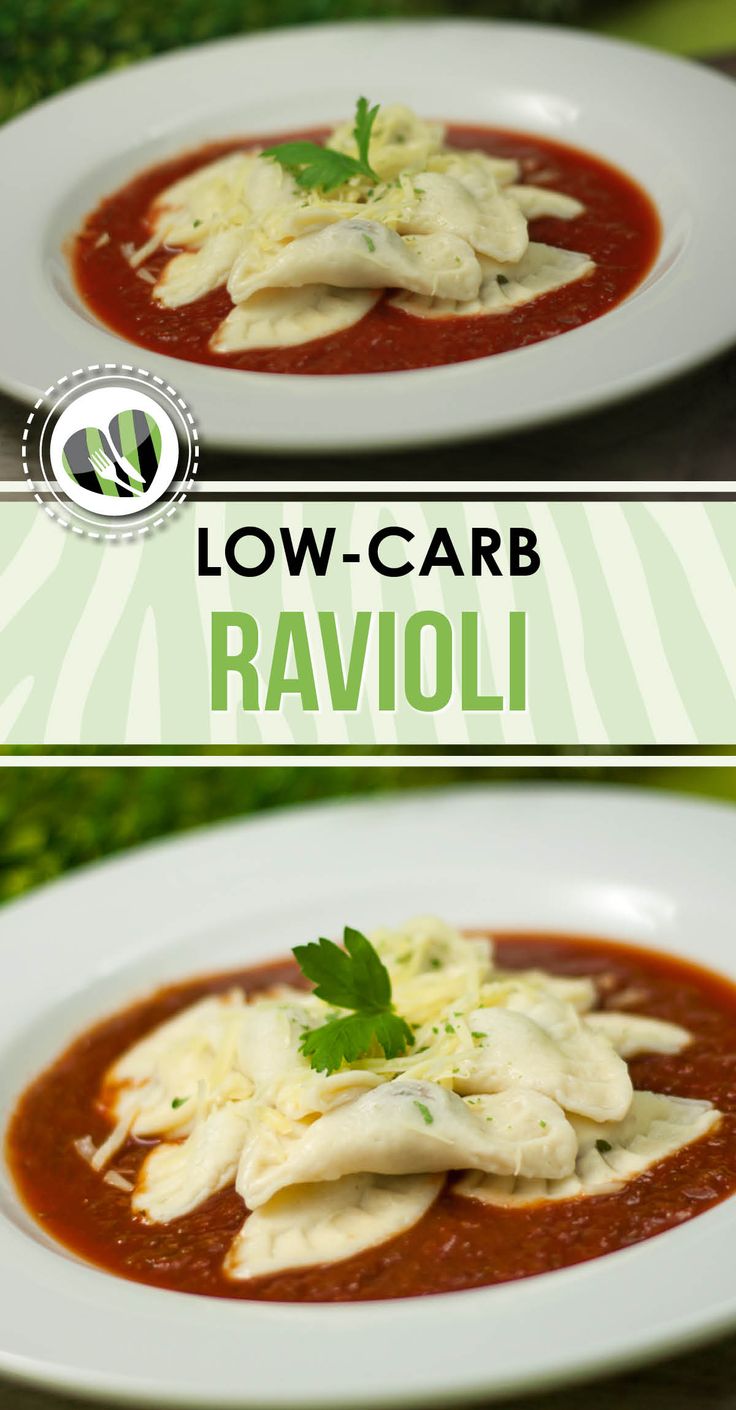 Low carb Ravioli, selbstgemacht und mega lecker Low carb Ravioli, selbstgemacht und mega lecker