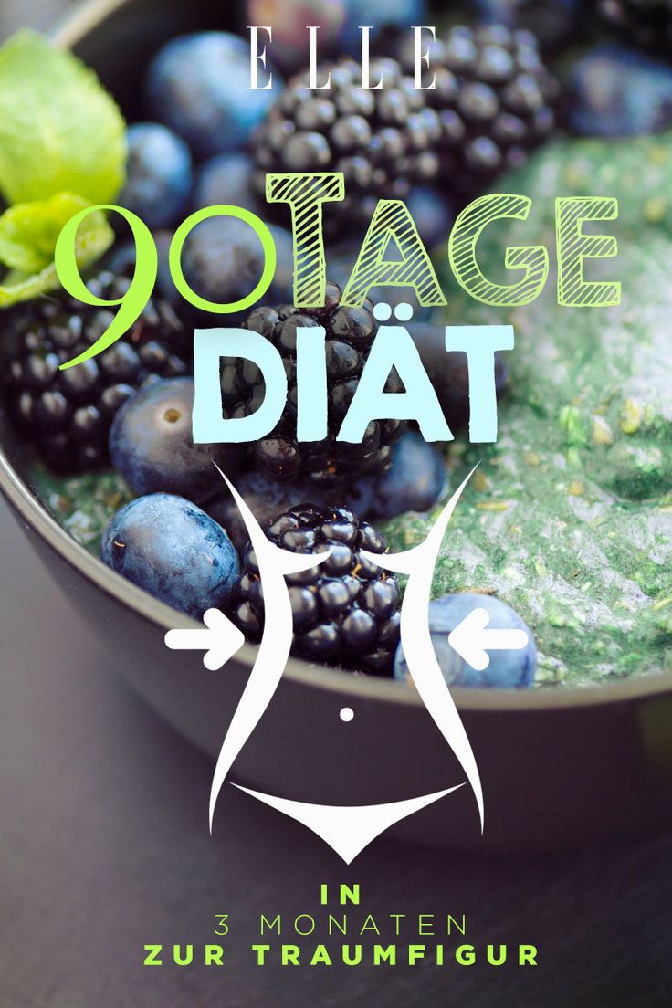 Gesund abnehmen mit der 90-Tage-Diät