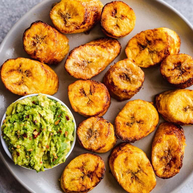 Air fryer plantains with chunky guacamole Vacation cooking has been a lot of fun… Air fryer plantains with chunky guacamole Vacation cooking has been a lot of fun…
