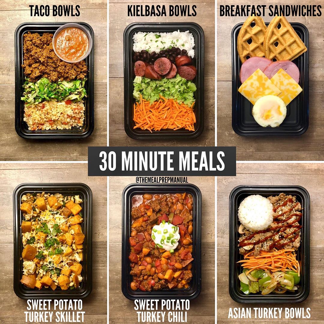 Here is a collection of recipes that you can throw together in about 30 minutes …