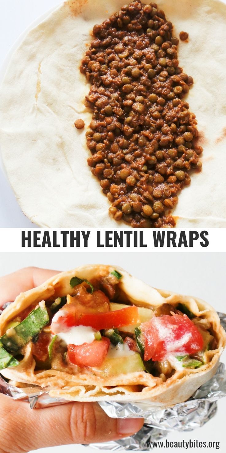 Vegan Lentil Wraps