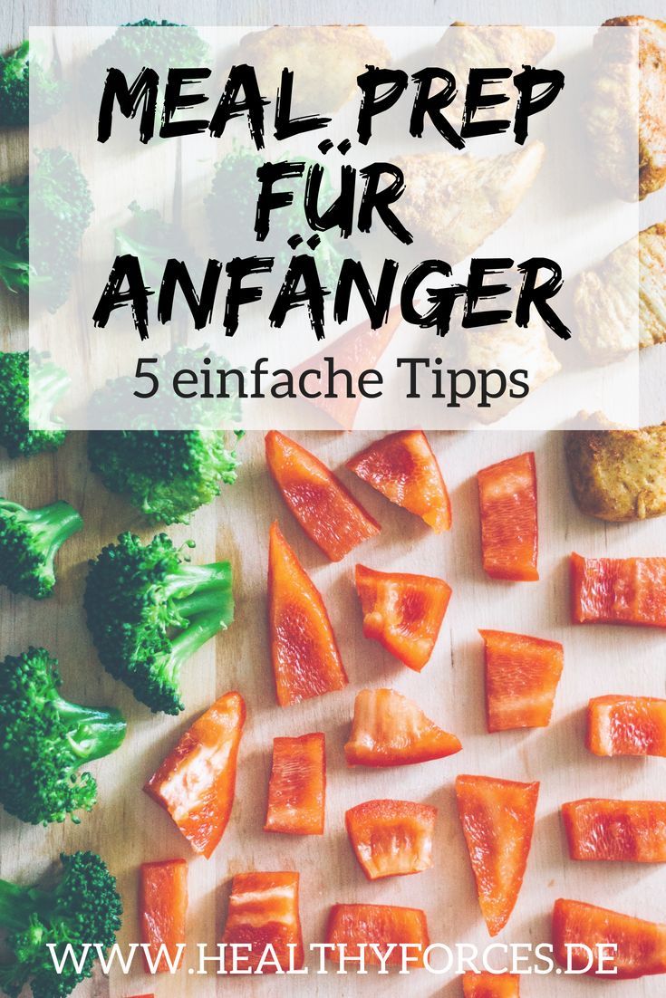 Meal Prep Plan zum Abnehmen: 5 einfache Tipps für Anfänger Meal Prep Plan zum Abnehmen: 5 einfache Tipps für Anfänger