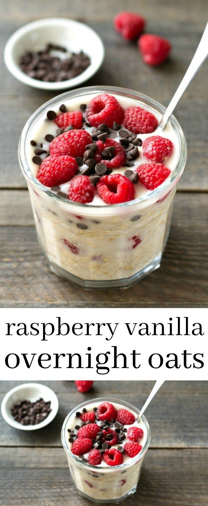 Raspberry Vanilla Overnight Oats