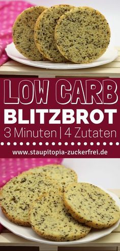 Low Carb Brot: 3 Minuten, 4 Zutaten, 5 g Kohlenhydrate Low Carb Brot: 3 Minuten, 4 Zutaten, 5 g Kohlenhydrate