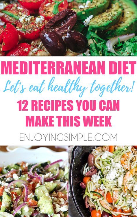 12 Easy Mediterranean Diet Friendly Recipes 12 Easy Mediterranean Diet Friendly Recipes