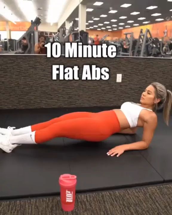 10-Minute No-Equipment Flat-Belly Workout 10-Minute No-Equipment Flat-Belly Workout