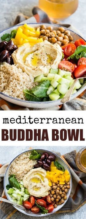 Mediterranean Buddha Bowl Mediterranean Buddha Bowl