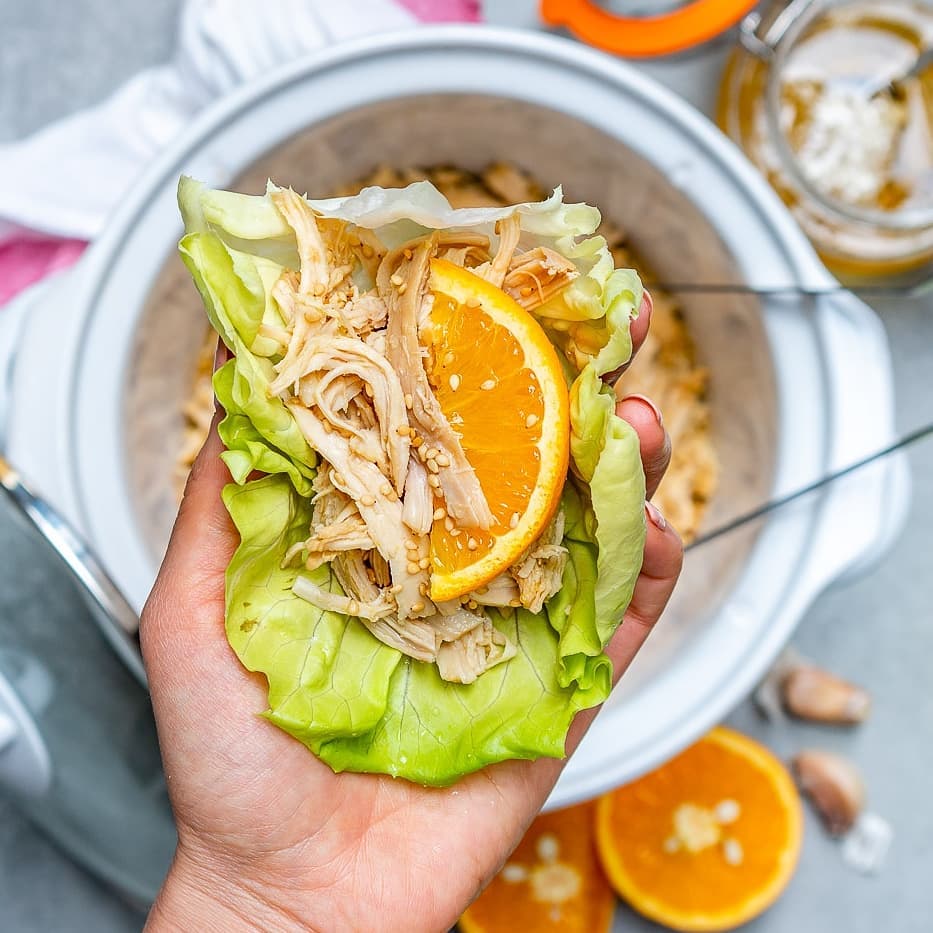 Crockpot Orange Sesame Shredded Chicken
{ Happy New Week!
Here is a super tast…