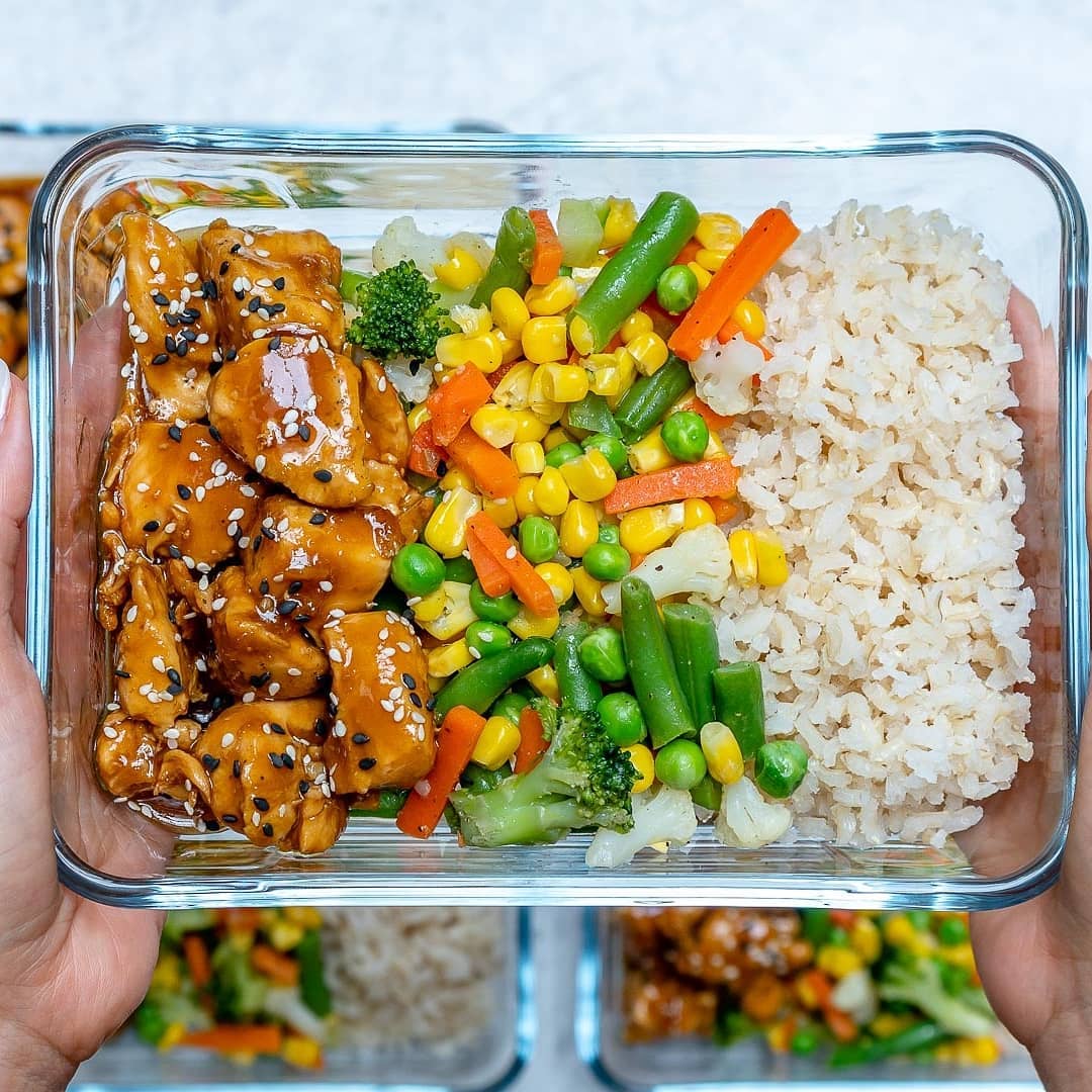 #MealPrep Teriyaki Chicken Bowls
{ A NEW weekend #foodprep idea for you!
Chicke…