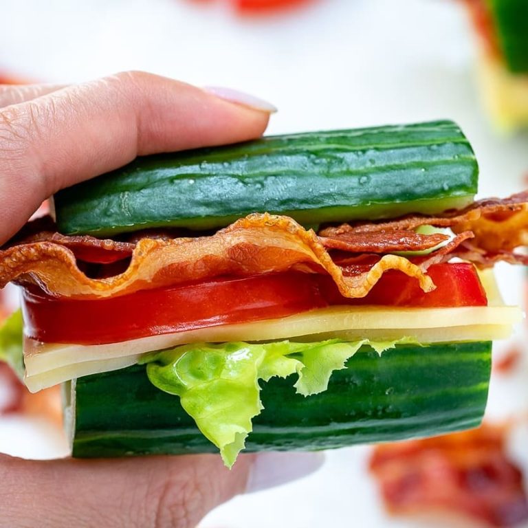 Cucumber BLT’s
#HappyWednesday { These are super quick + tasty. Be sure to use …