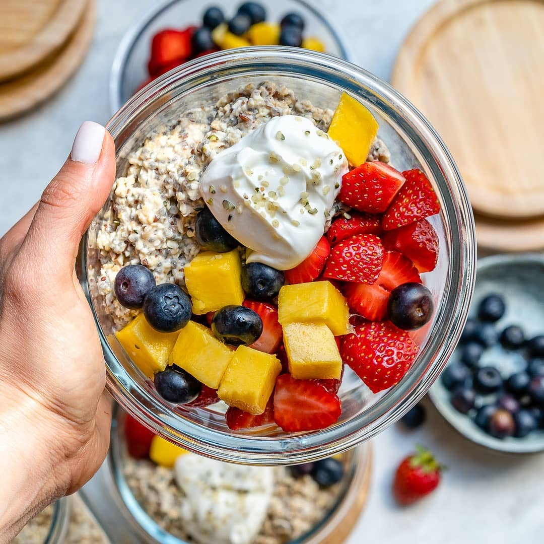 {NEW} Overnight Oat Meal Prep Bowls { So have you tried em’ yet?!! Not only do o…