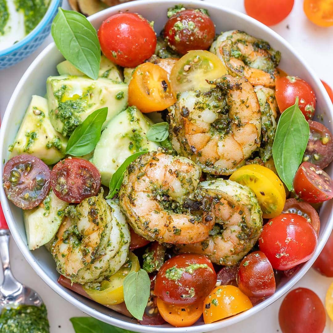 {NEW} Pesto Shrimp Avocado Salad THE quintessential/PERFECT/fresh/beautiful/SIM… {NEW} Pesto Shrimp Avocado Salad THE quintessential/PERFECT/fresh/beautiful/SIM…