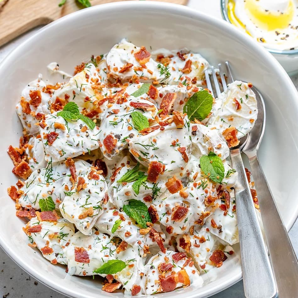 {NEW} Creamy Potato Salad Picnics, boating, beaching, BBQ’S or a family reunion …