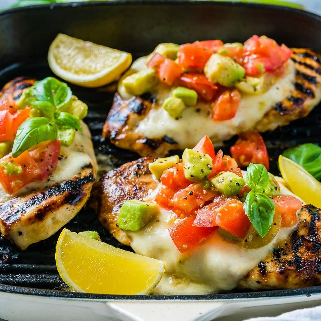 Avocado Salsa Grilled Chicken
“Made this last week, and YUM” – Kim S.
{Add some…