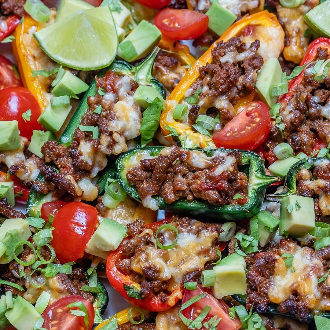 {NEW} Taco Stuffed Mini Peppers
#HappyWeekend
makes 4-6 servingsIngredients:
…