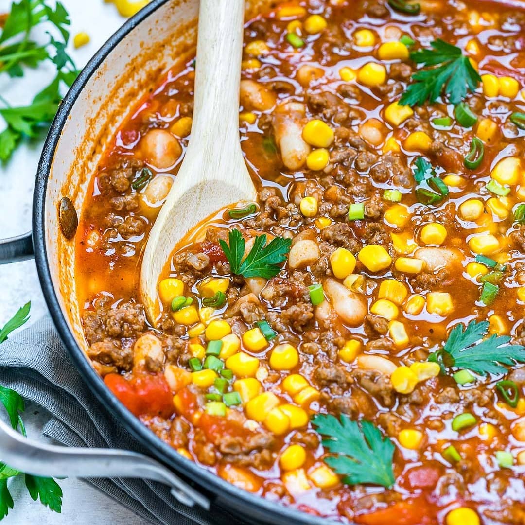 Weeknight Taco Soup
{Simple, savory, warming, nourishing, and satisfying…all …