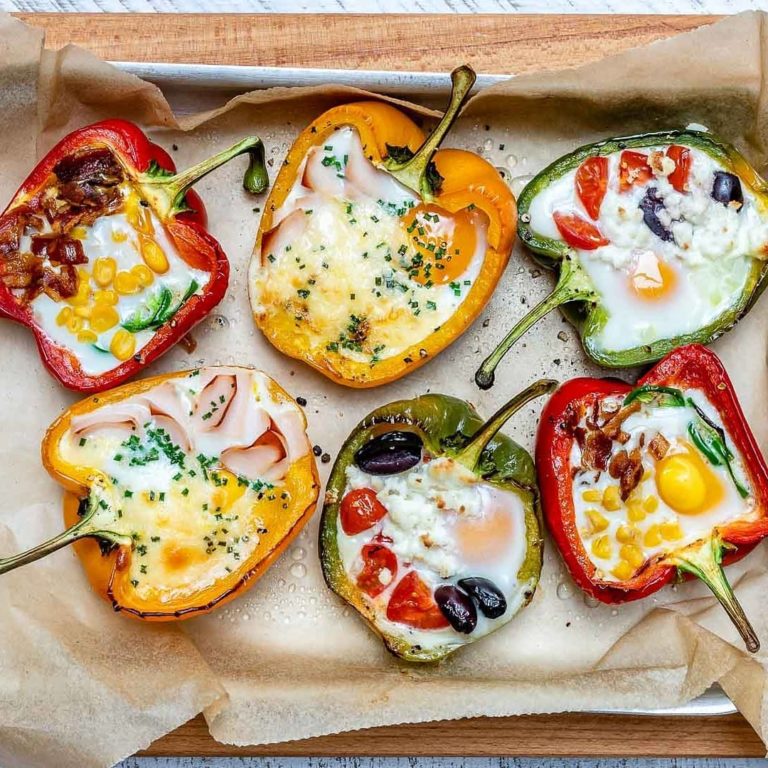 Egg Stuffed Breakfast Peppers 3 Ways
Swipe through the pictures, then tell me …