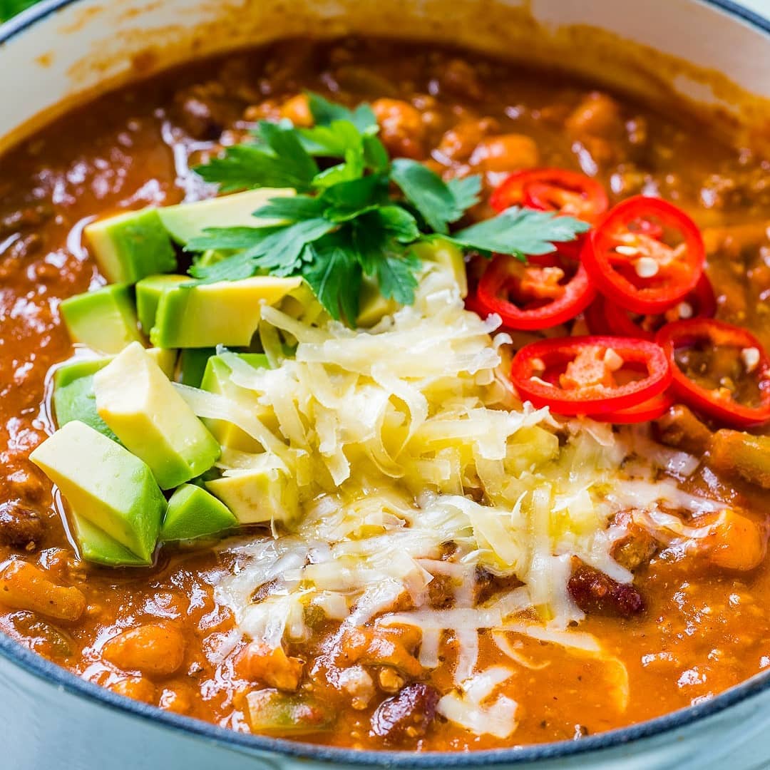 Spicy Pumpkin Chili{The BEST darn #PumpkinLovin chili to make in the Fall! } …