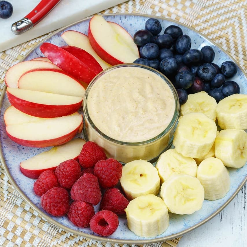 Peanut Butter Fruit Dip
{After school snacks to make with the kids! }
.
Ingredi…