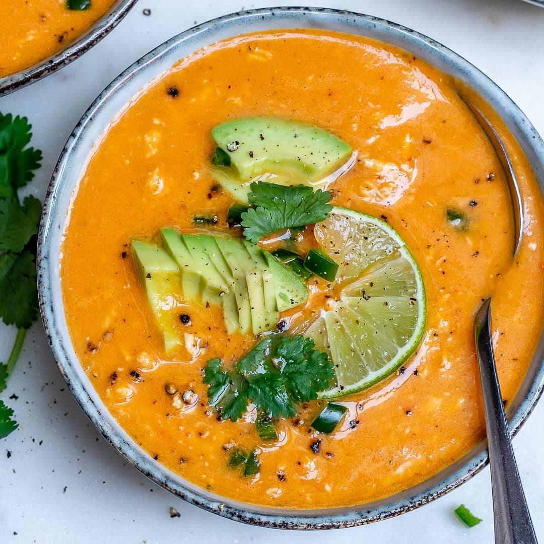 {NEW} Creamy Chicken & Lime Soup
{ We have quite a few months of colder weather…