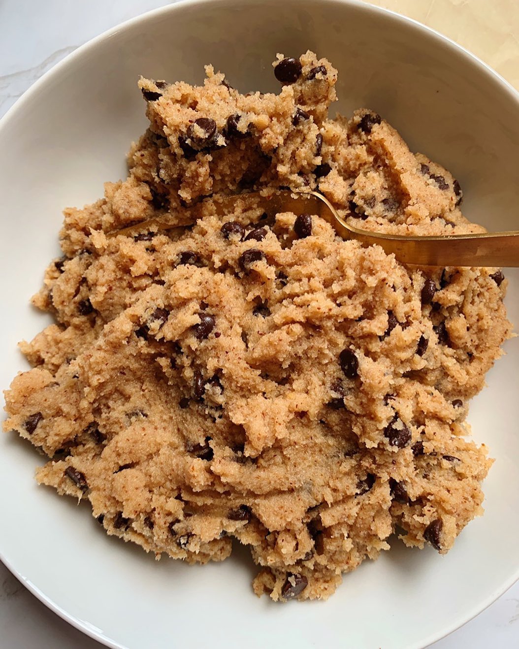 Banana Bread COOKIE DOUGH 
Only seven ingredients and pretty easy to make! This …