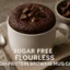 Sugar Free Flourless High Protein Brownie Mug Cake